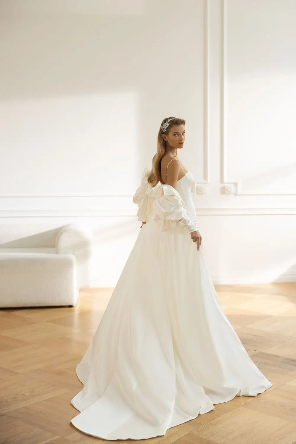 WREN - LUV Bridal  Wedding dresses for sale, Modern wedding gown, Wedding  dress sleeves