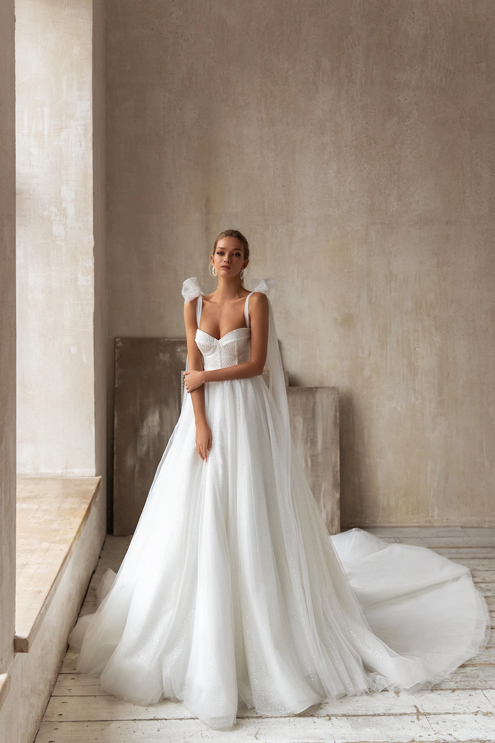 Eva Lendel Less Is More 2021 Wedding Gown Collection - Polka Dot Wedding