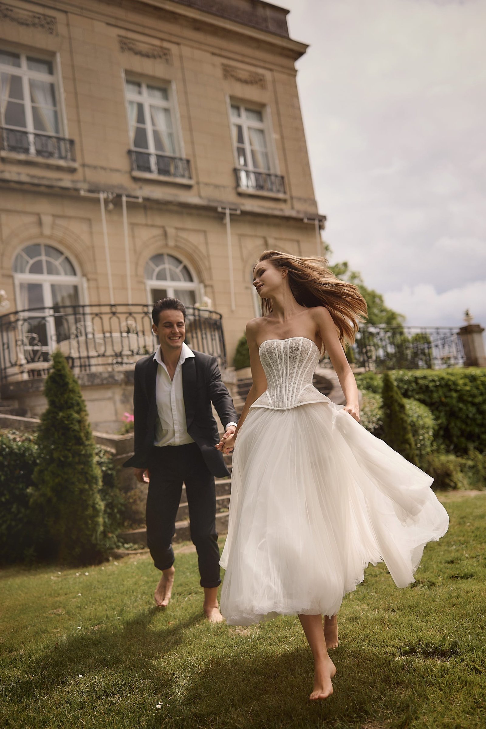 Amerie 1 wedding dress by Eva Lendel from Love Story collection