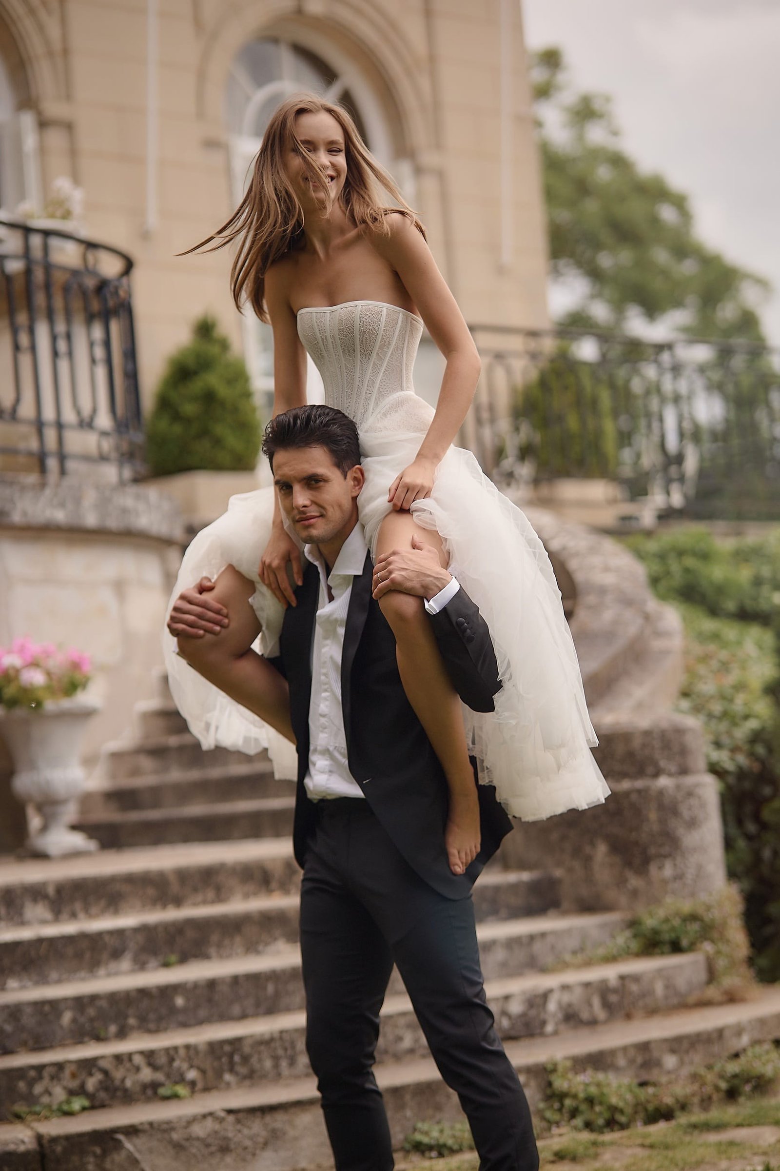 Amerie 3 wedding dress by Eva Lendel from Love Story collection