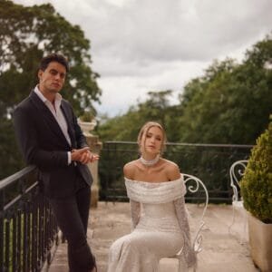 Cortez 5 wedding dress by Eva Lendel from Love Story collection