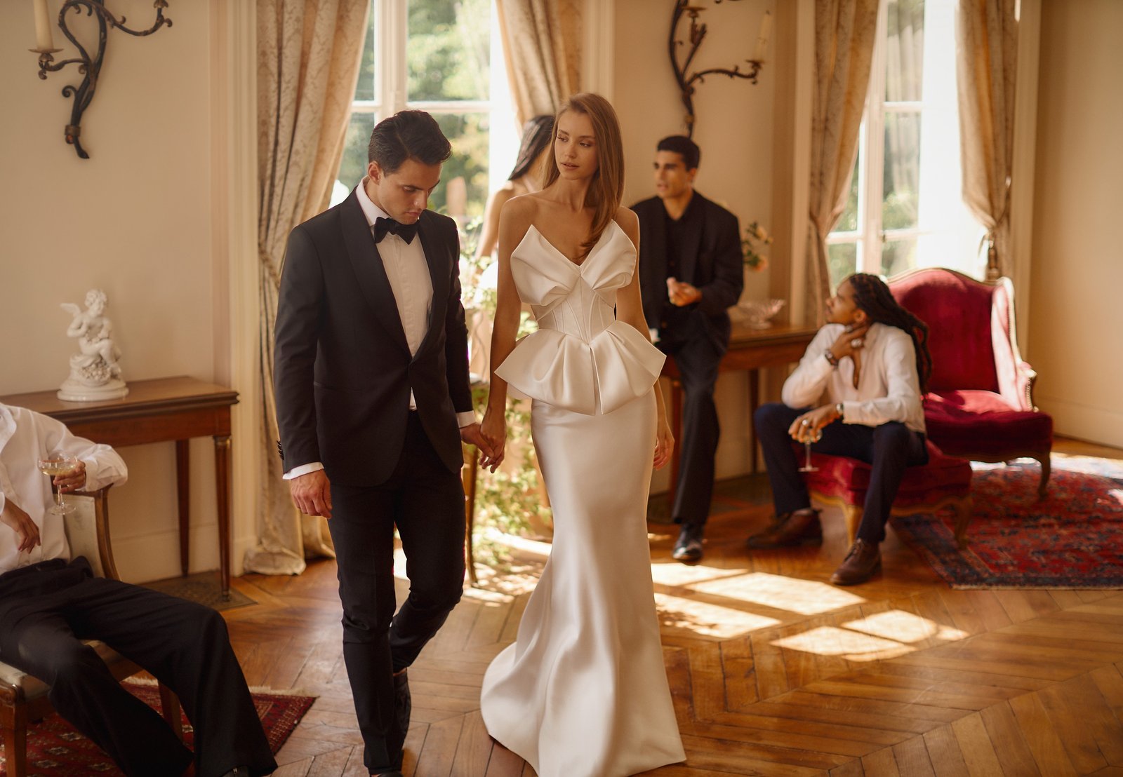 Fiesta 1 wedding dress by Eva Lendel from Love Story collection