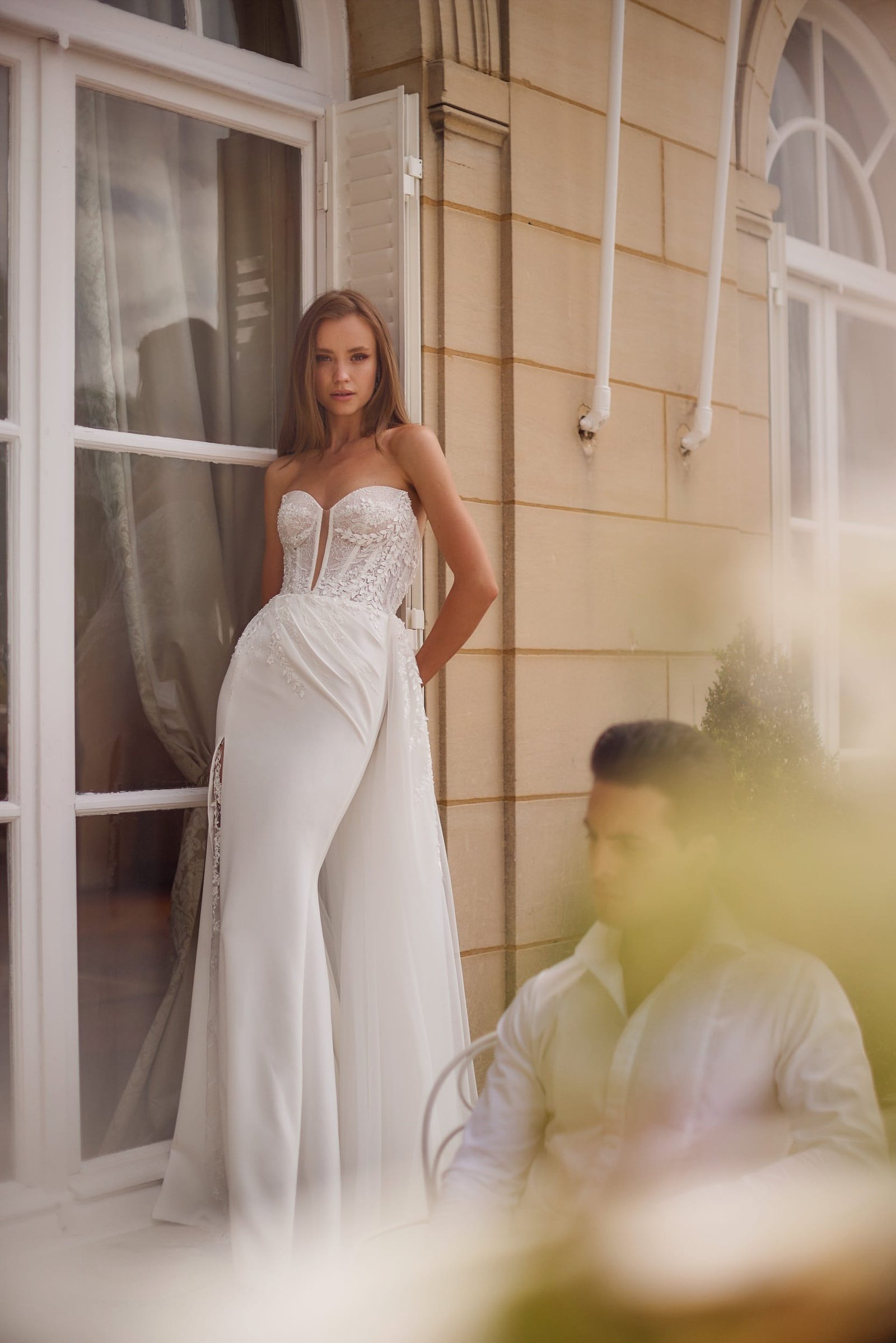 Montblanc 4 wedding dress by Eva Lendel from Love Story collection