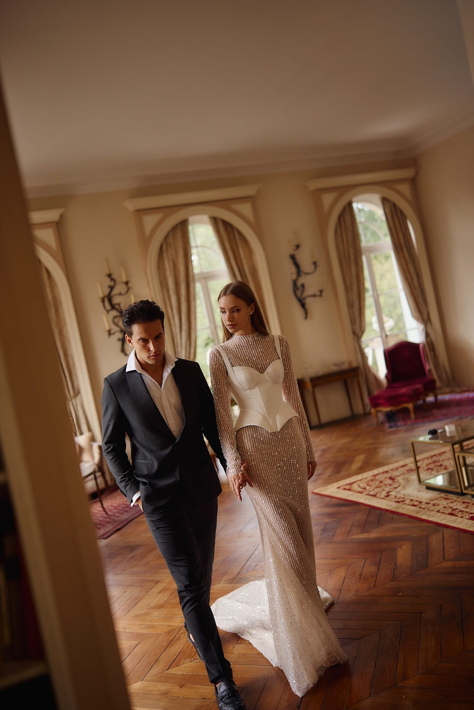 Soprano 1 wedding dress by Eva Lendel from Love Story collection