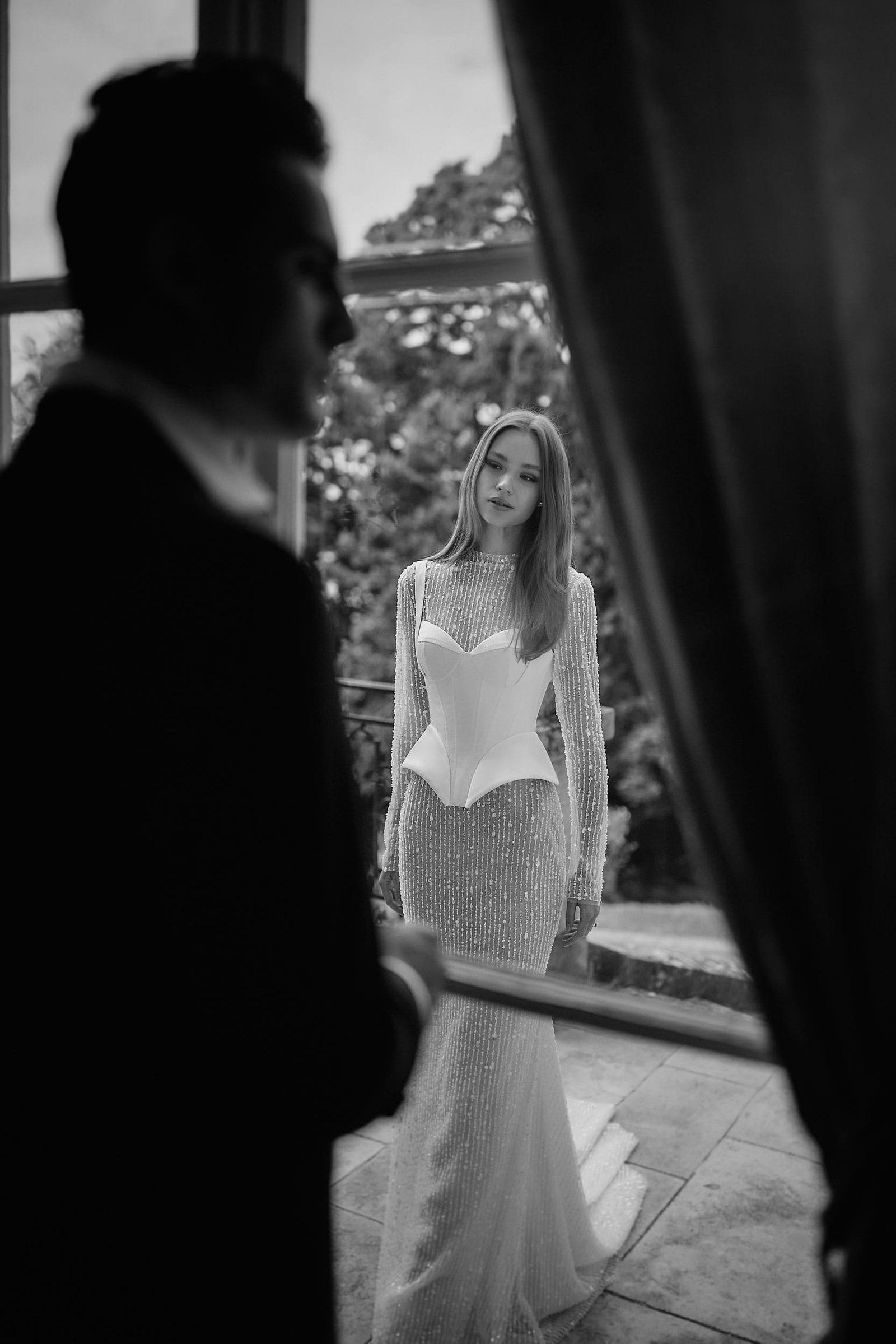 Soprano 4 wedding dress by Eva Lendel from Love Story collection