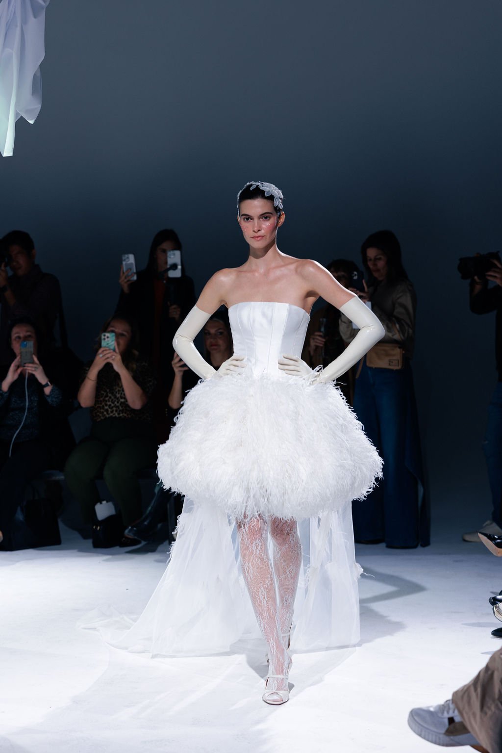 A Glimpse into Bridal Perfection: Eva Lendel and WONÁ Concept Shine at NYBFW 2024 - 2