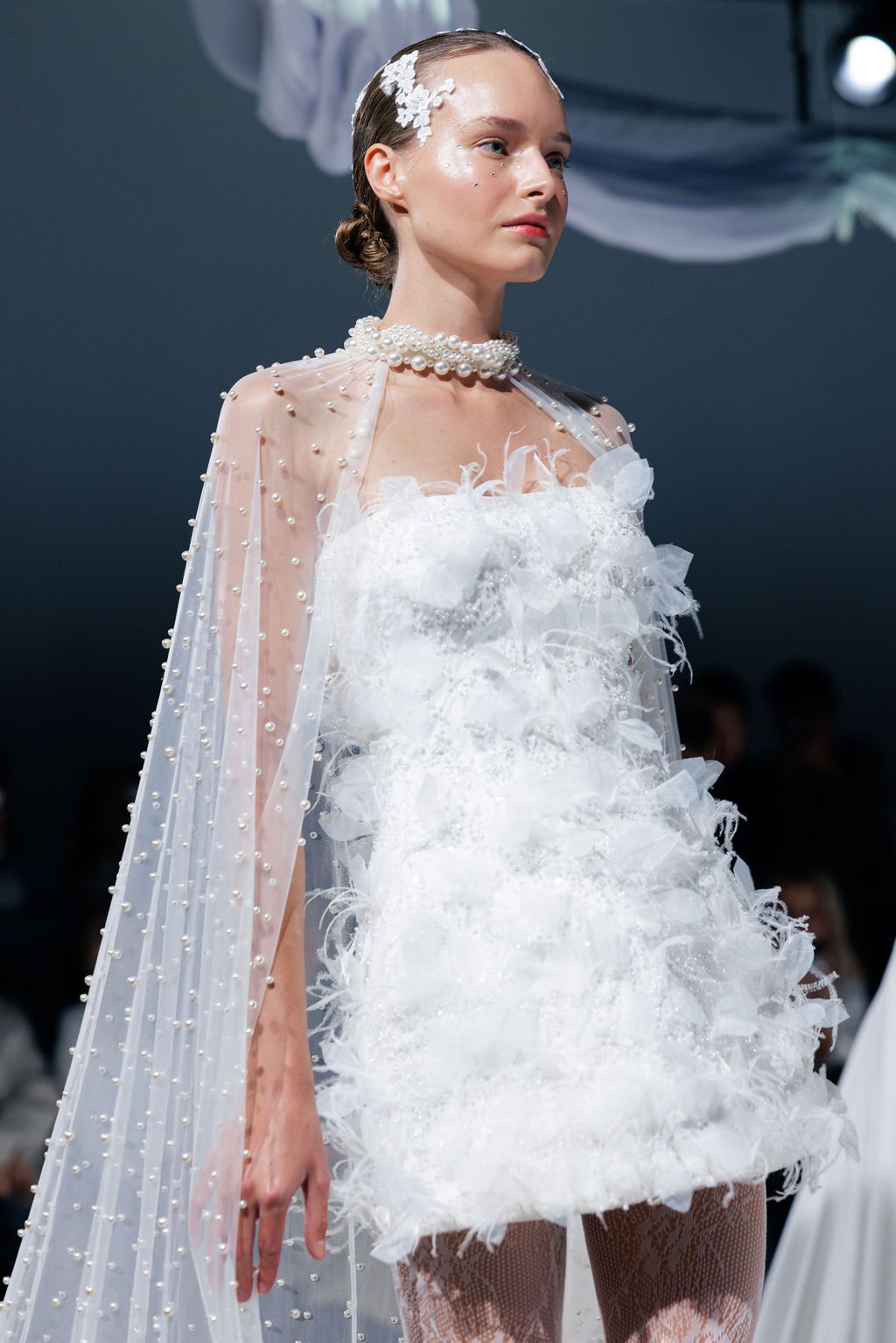 A Glimpse into Bridal Perfection: Eva Lendel and WONÁ Concept Shine at NYBFW 2024 - 4