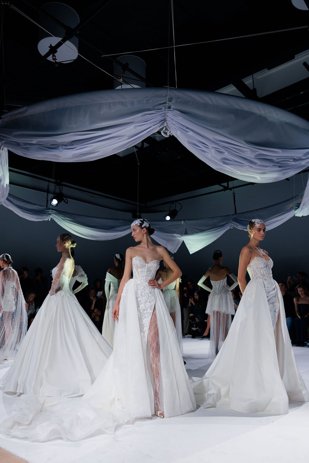 A Glimpse into Bridal Perfection: Eva Lendel and WONÁ Concept Shine at NYBFW 2024 - 5