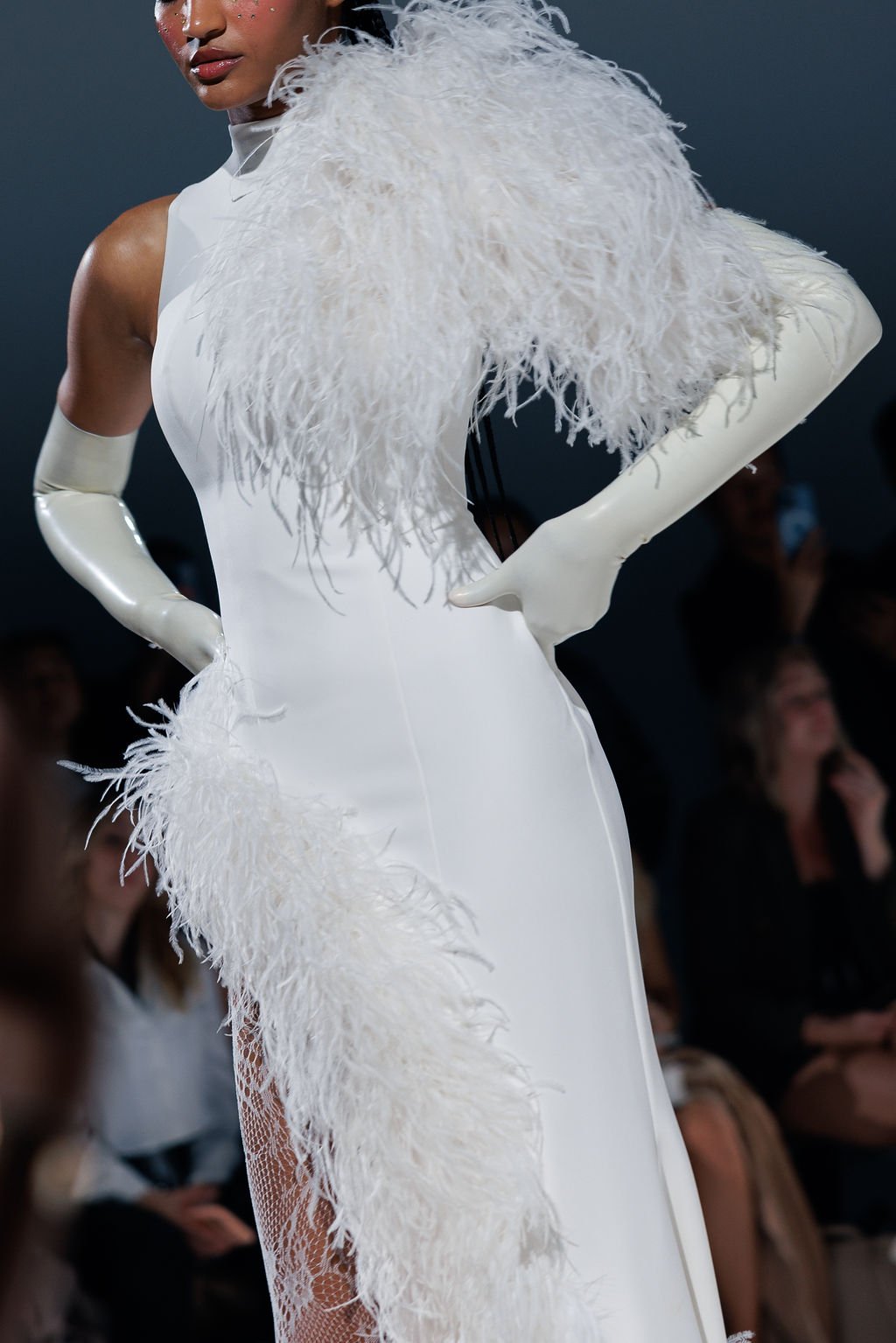 A Glimpse into Bridal Perfection: Eva Lendel and WONÁ Concept Shine at NYBFW 2024 - 6