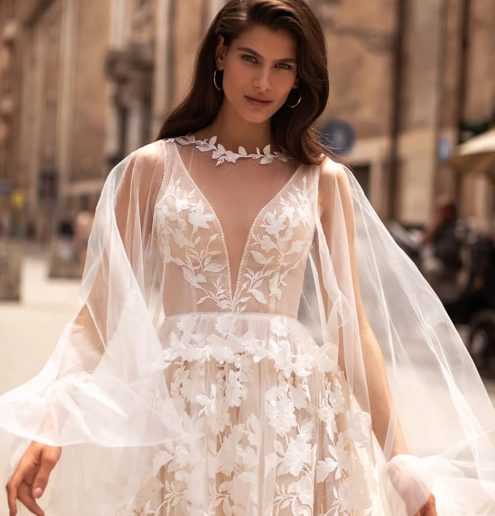 Bridal Trends 2022 - 2023 | Future and current wedding dress trends 2022  Real brides in wedding dresses of different styles by Eva Landel design -  Eva Lendel | Luxury bridal fashion brand